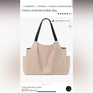 Kate Spade Diaper Bag NWT